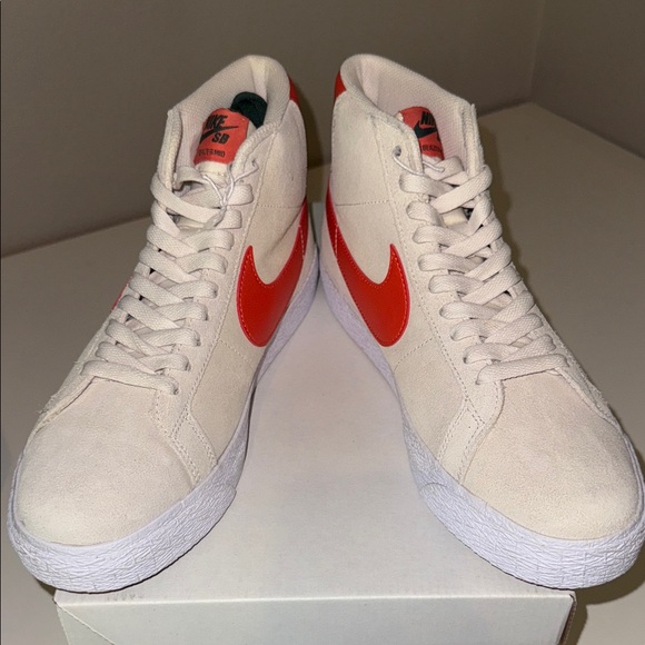 Nike SB Blazer High-Tops with Orange Swoosh*salesman sample*